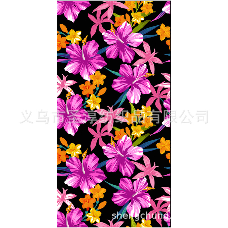 Amazon de doble cara de terciopelo absorbente de secado rápido Toalla de playa microfibra yoga deportes toalla al por mayor natación playa