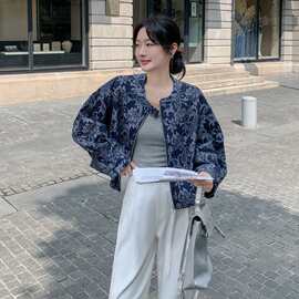 2025春秋装新款减龄百搭舒适又亲肤休闲时尚提升品质短款外套潮流
