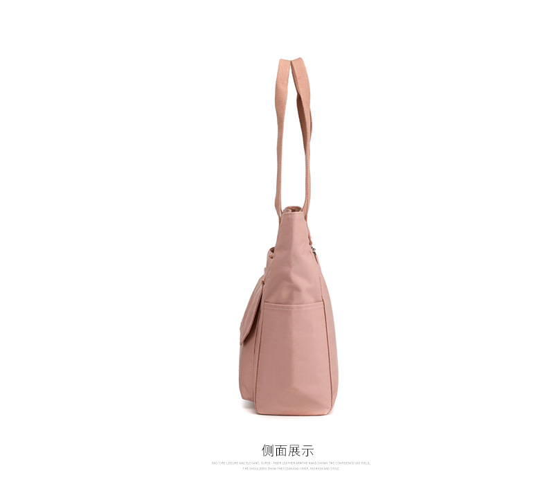 Custom-made tote bags for women, large-capacity fashionable and trendy handbags, printed LOGO nylon water-resistant single-shoulder bags undefined