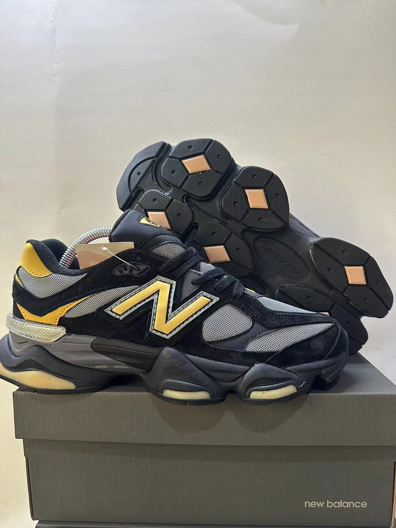 Zapatos Pitian puro comercio exterior original NB9060 tendencia de zapatos de papá retro altura pareja estudiantes hombres y mujeres zapatos deportivos para correr