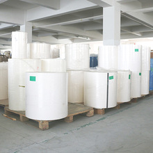 美纹纸母卷涂胶半成品平纹美纹纸涂布印刷复卷分切胶带佛山厂家