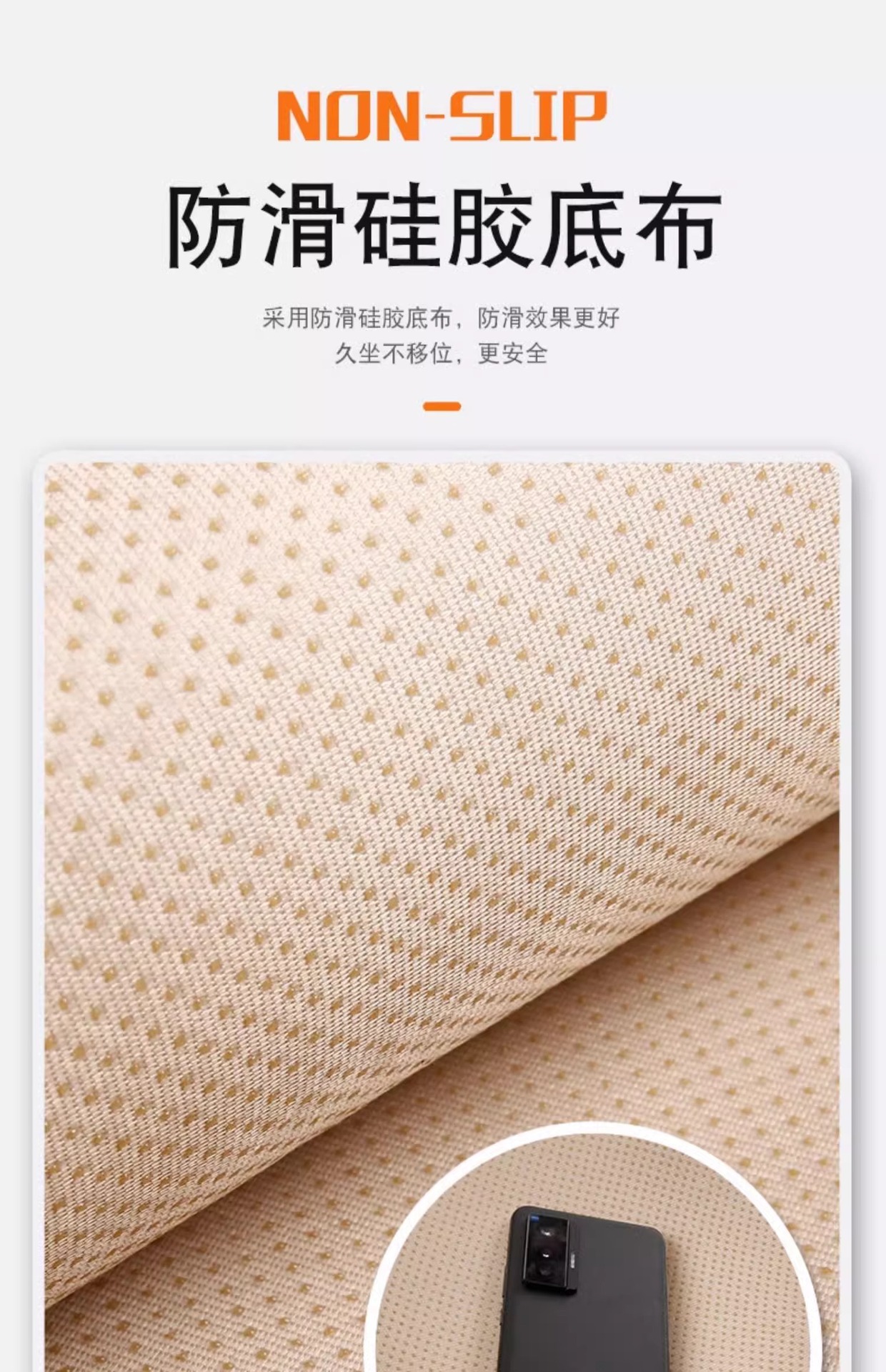 Car seat cushion four seasons universal main and co-pilot ventilated seat cushion memory foam cushion booster seat cushion waist support fart cushion