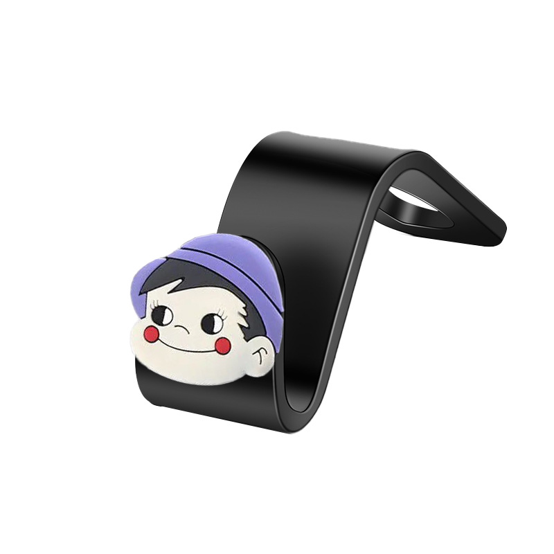Meida Si gancho de automóvil asiento de automóvil creativo caricatura encantador asiento trasero del automóvil colgante multifuncional