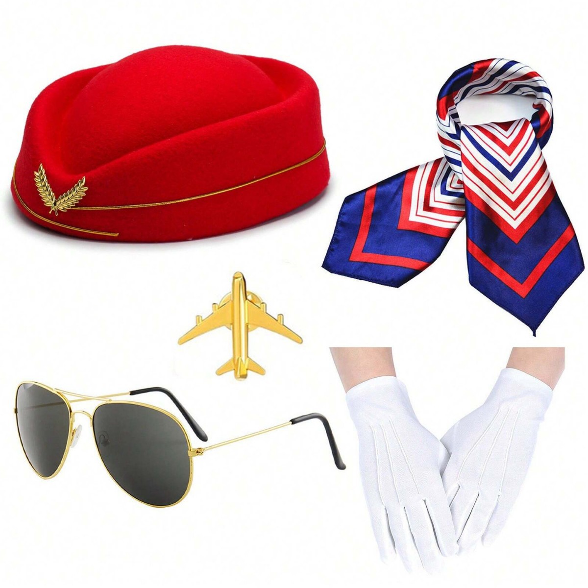 Nueva fiesta de vacaciones Cosplay policía espectáculo vestido esposado juego de rol de cigarrillos marinero azafata de vuelo