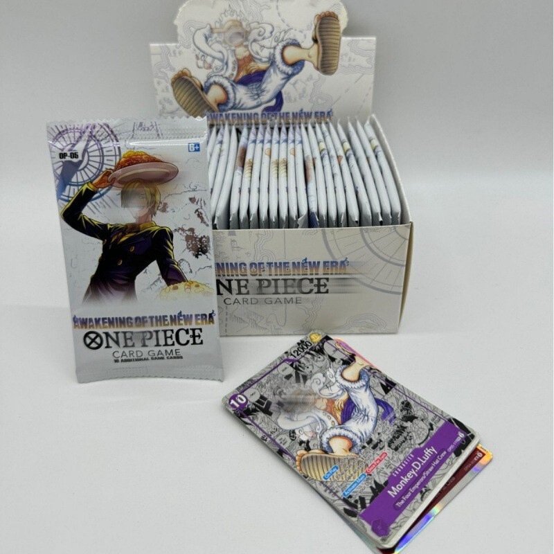 One Piece Game Card Collection Card Flash Card Game Card Classic Laser Card English Version Board Game Card 30 Pack