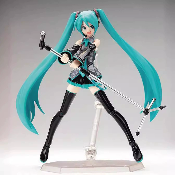 Figma 014 Виртуальная певица Конг Нианг Hatsune сочленяемая модель игрушка украшения Фигура оптом