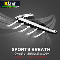 Suitable for 14-18 BMW X5 side fenders X5 fender decorative stickers F15 air outlet fender modification