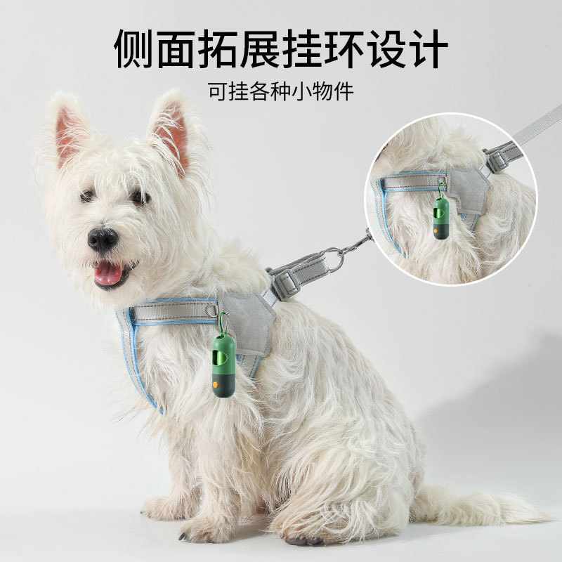 Corda de tracción para perros, cinturón de pecho en forma de Y, chaleco para mascotas, cuerda para caminar perros, perros pequeños y medianos, perros de Shibaia, collar de cuello de corky