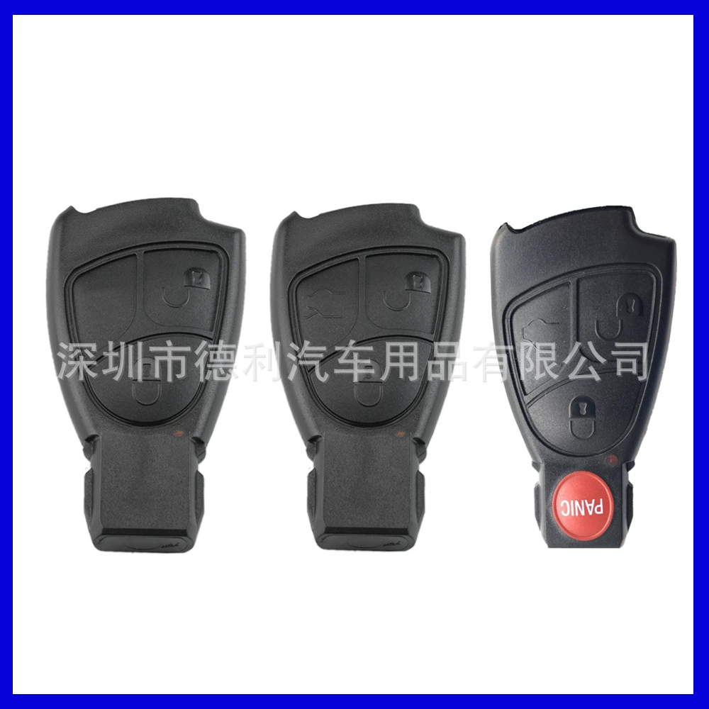 Применимо к старому Mercedes-Benz черный край 2 клавиши 3 клавиши 3 1 клавиши автомобильный ключ корпус смарт-карта дистанционного управления ключ корпус