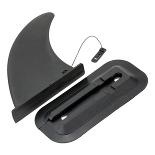 Inflatable Surfboard Paddle Board Large Tail Rudder Trough 8inch Insert Bayonet Large Fin Water Separation Water Skiing Universal Quick Release