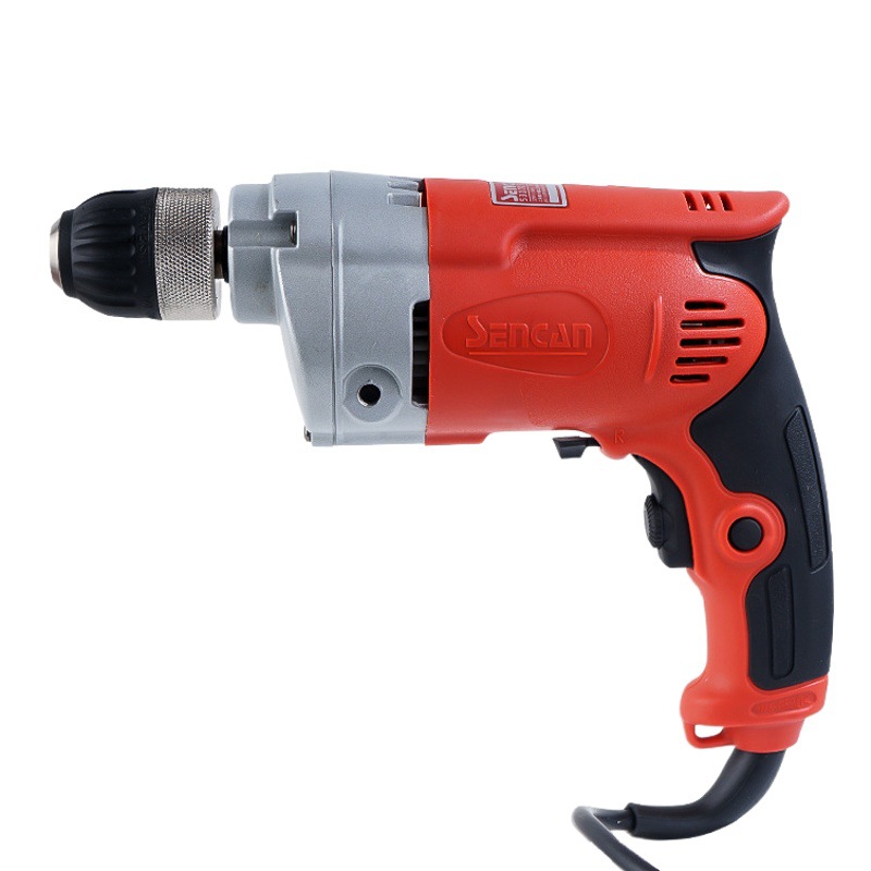 Venta al por mayor Shenchuan taladro de mano de alta potencia agujero de perforación hacia adelante y reverso tornillo de control de velocidad destornillador de cola de milano decoración de seda hogar