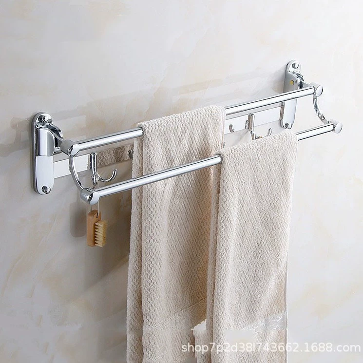 Вешалка для полотенец из нержавеющей стали 304, складная подвижная стойка, стеллаж для хранения в ванной комнате отеля, вешалка для полотенец в ванной комнате, производитель источника
