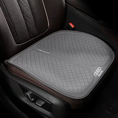 Breathable Cushion, Seat cushion, seat cover - front-seat-cushion-1-pack-elegant-gray