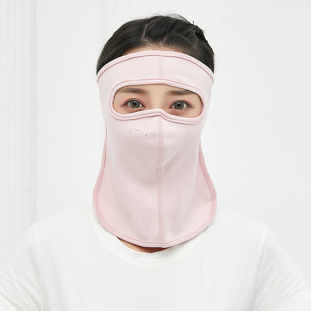 防晒面罩女夏季防紫外线透气遮阳口罩全脸护颈薄款冰丝脸罩|ms