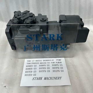 小淞D39推土机708-1T-00552液压风扇泵 PC40挖机708-1S-11212主泵