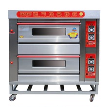 廚寶KB-20二層四盤商用燃氣烤箱紅薯烤箱3層6盤面包烤箱土豆烤爐
