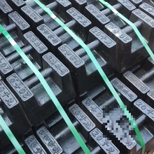 铸铁锁标准压铁公斤健身砝码配重千克法码校准20kg电梯吨25kg形型