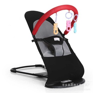 Factory direct baby recliner soothing chair can be balanced folding sleeping rocking chair baby rocking chair baby rocking chair