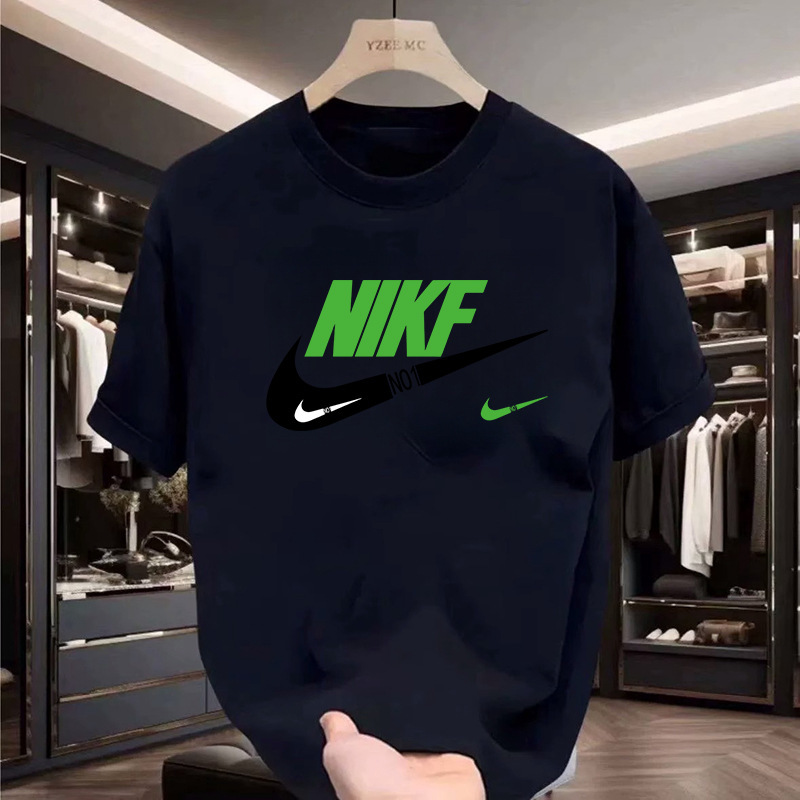 Selección de marcas 1. Área especial de descuento 1. Subvención de 10 mil millones de yuanes 1. Camiseta de manga corta para hombres y mujeres con camiseta de cuello redondo suelta y pesada