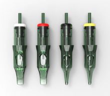 绿龙Focus精品纹身一体针大排针彩色墨水戴安尼金尊色料稳压器