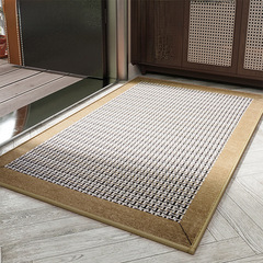 跨境入戶門地墊進門防滑腳墊進戶門墊門外耐髒地毯門口蹭土玄關墊