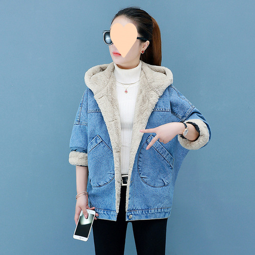 Bestselling Women's Denim Jacket Autumn/Winter New Stylish Denim Coat Plus Size Loose Women's Jacket Cotton Coat Cotton Ugg Boot