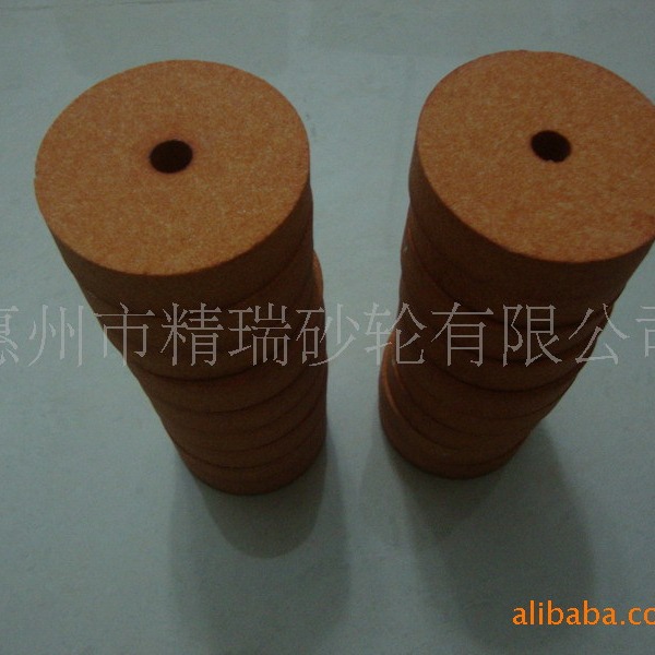 专业生产38A橘红色砂轮，氧化铁红桔红色陶瓷烧结砂轮，磨刀砂轮