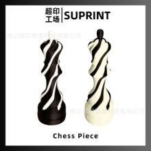 跨境3d打印穿透国际象棋皇冠玩具passthroughcheseequeen潮玩风