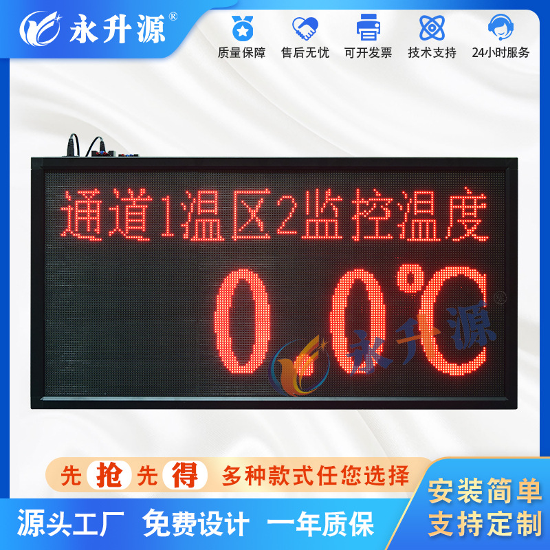 led��Ԫ�廷�������ʪ��PM2.5PM10��ع�������ʱ����ʾ��
