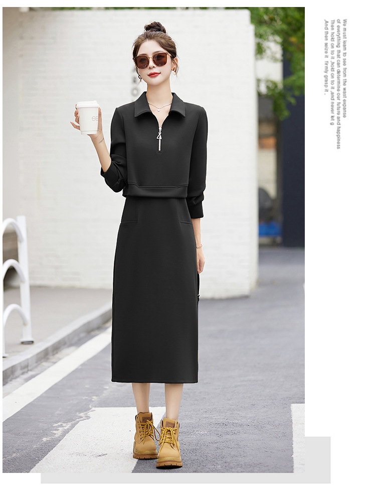 C9746 1440K VÁY ĐẦM LIỀN THÂN NỮ HANTDC DÀI TAY MÙA XUÂN THU ĐÔNG PHONG CÁCH HÀN QUỐC TRÔNG TRẺ HƠN TUỔI THỜI TRANG NỮ G04 SẢN PHẨM MỚI