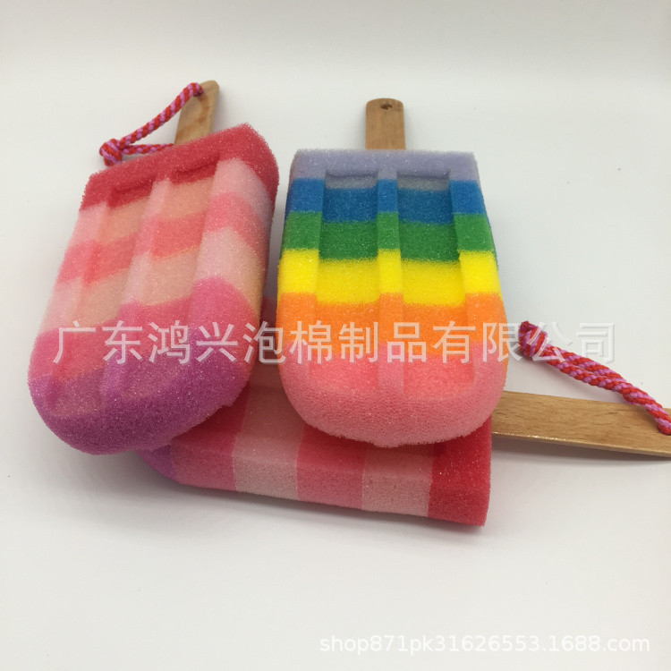 鸿兴工厂直销吸水海绵擦子 柔软无脱毛泡绵块  雪糕海绵填充收纳