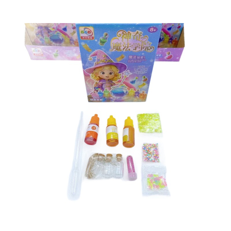 Juguetes de rompecabezas infantiles hechos a mano, juguetes de rompecabezas DIY, caja de colores, simulación de experimentos científicos, diversión