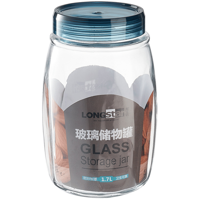 食品密封ガラス缶酒茶葉蜂蜜貯蔵ガラス瓶家庭用貯蔵タンク空瓶貯蔵剛逸|undefined