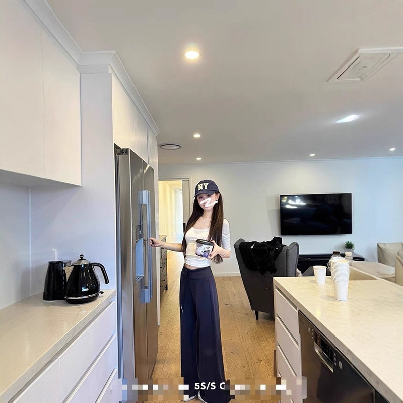 2598-196   YU家    轻氧莫代尔糯糯休闲裤|undefined