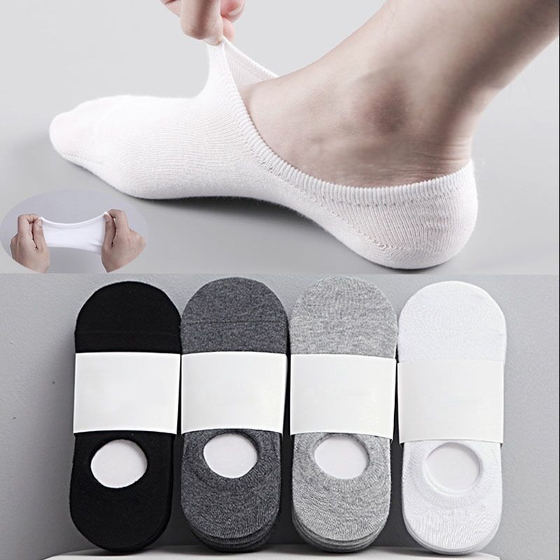 men's summer thin solid color low socks for men and women