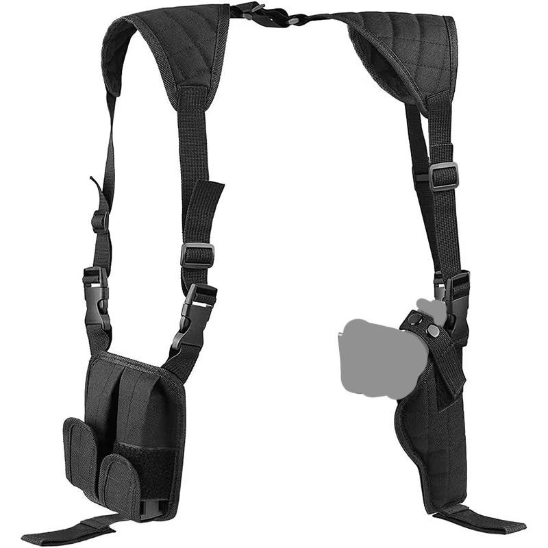 검은색 어깨 일체형 홀스터