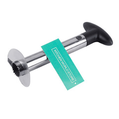 Stainless steel pineapple peeler, pineapple peeling tool wonder, peeling knife segmenter, core remover