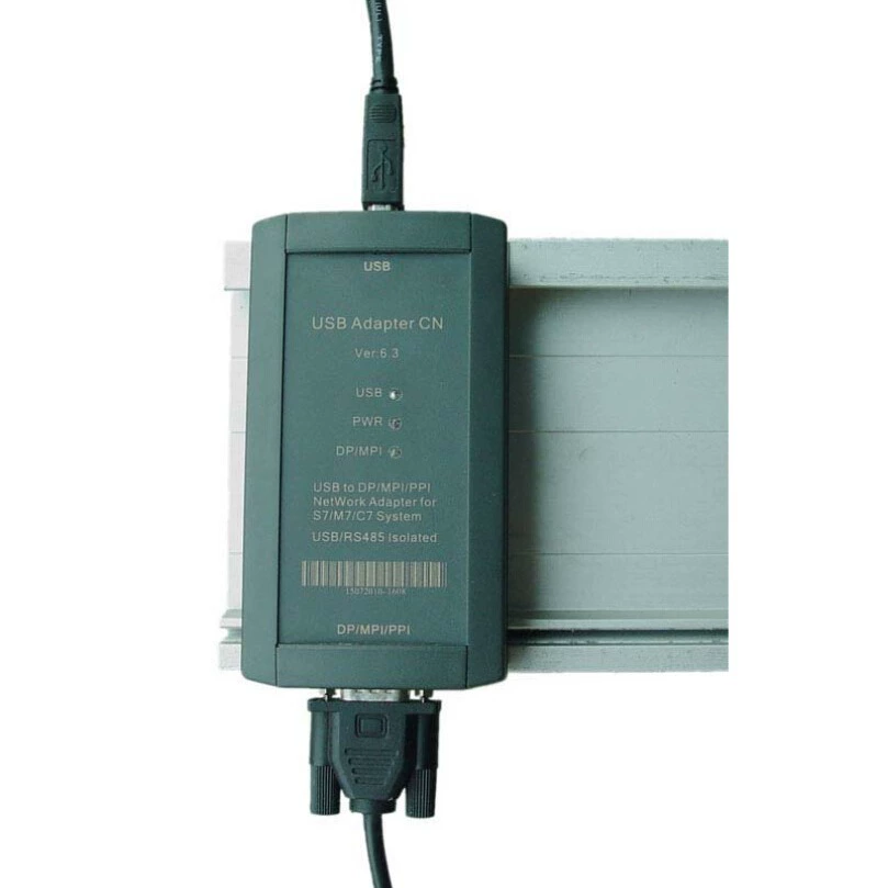 USB/PPI+ programming cable is a conversion cable from USB to PPI interface (RS485)