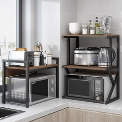 Kitchen storage rack, countertop storage rack, double-layer oven, microwave oven rack, desktop storage rack, household supplies