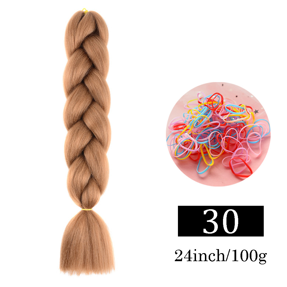 Peluca de trenza grande africana, color, trenza sucia, cuerda para el cabello, degradado, fibra química, trenza grande, reggae, hip-hop, trenza sucia, trenza