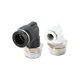 PneuMatic Air Pipe Quick Connector Quick PLug PLastic Thread Elbow PL8-02/4-M5/6-01/10-03/16-04