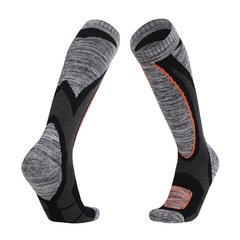 Long tube ski socks, outdoor sports thickened mountaineering socks, long tube sweat-absorbent and warm towel bottom socks, wholesale direct supply from the manufacturer