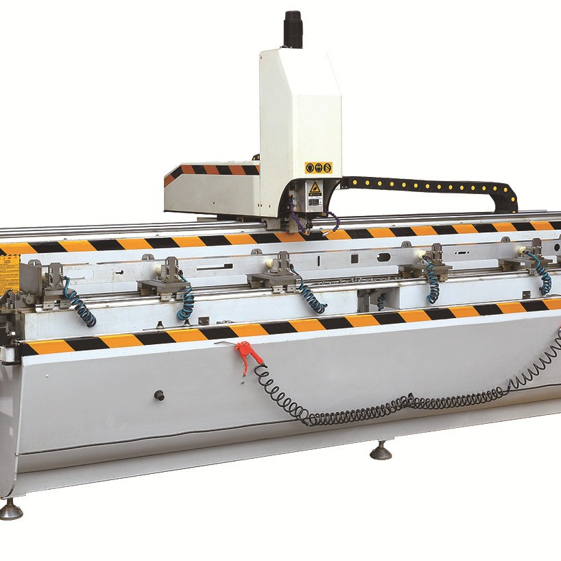 门窗机械铝合金加工中心铝幕墙数控CNC钻铣床可三面自动翻转