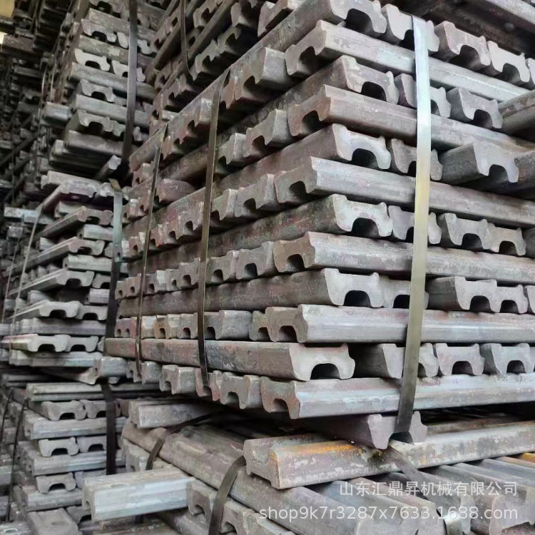 重轨P38钢轨用鱼尾板  优质耐磨 50kg铁轨连接件 43轨道夹板