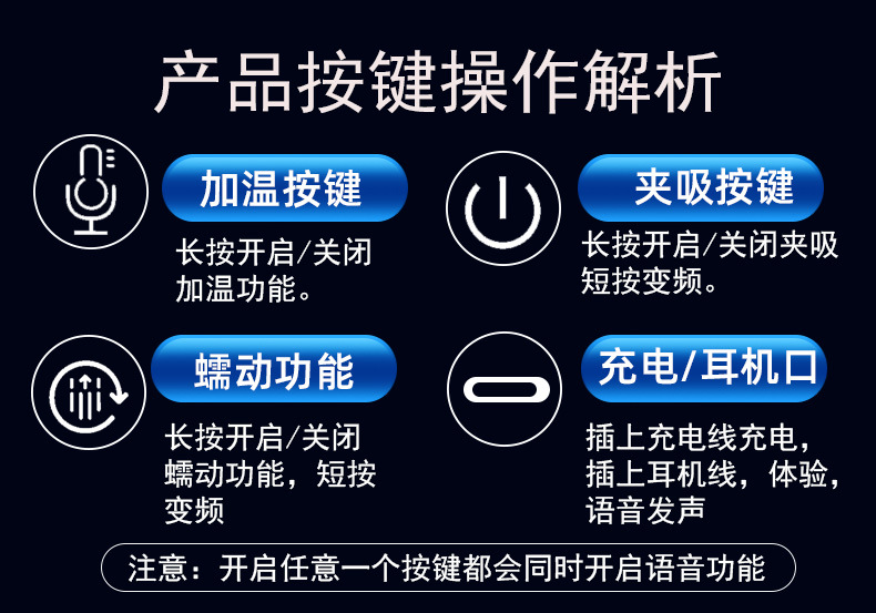 Electric Clip-On Aircraft Cup for Men, Automatic Telescopic Heating Male Masturbator — detail image 29