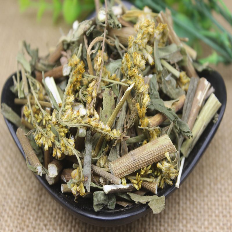 Goldenrod Herb Yi Zhi Huang Hua 500g Dried Sliced Chinese Herbal Tea Material quality and texture