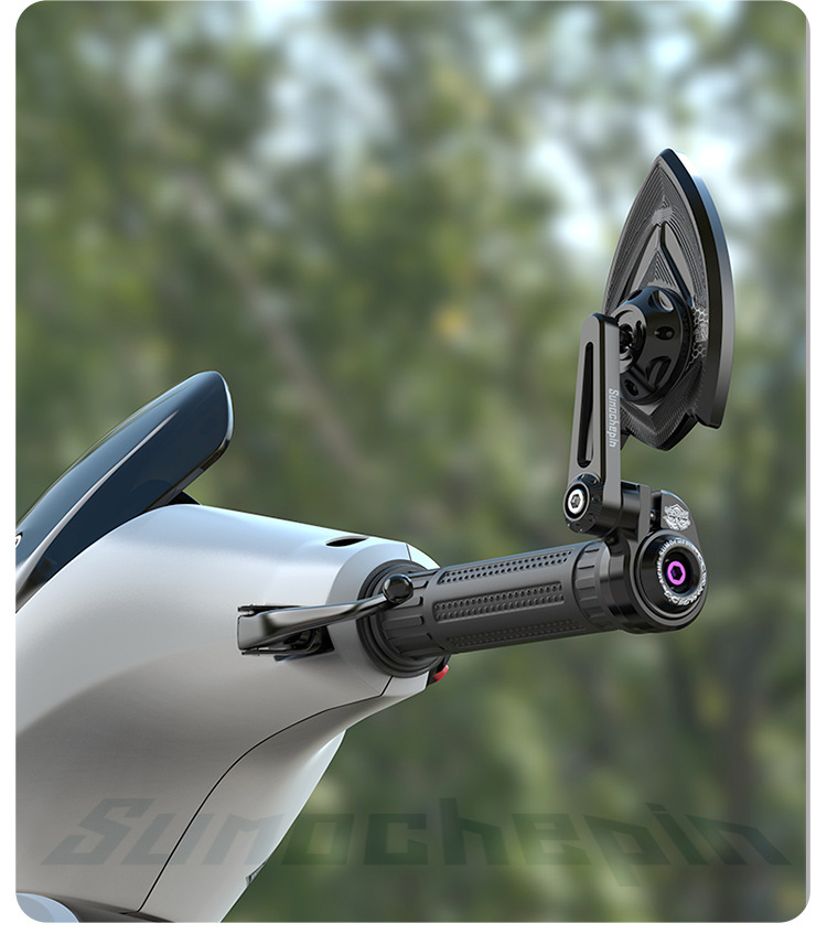 Suitable for No.9 M3 Polar Core Ae5I Reflector Calf Electric Vehicle Modified Handlebar Mirror Motorcycle Handlebar Rearview Mirror