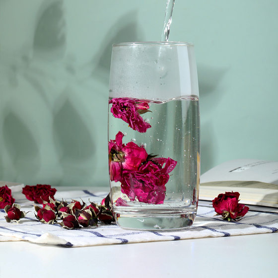 Golden edge rose freeze-dried rose tea Yunnan edible rose tea origin wholesale drying freeze-dried rose Corolla