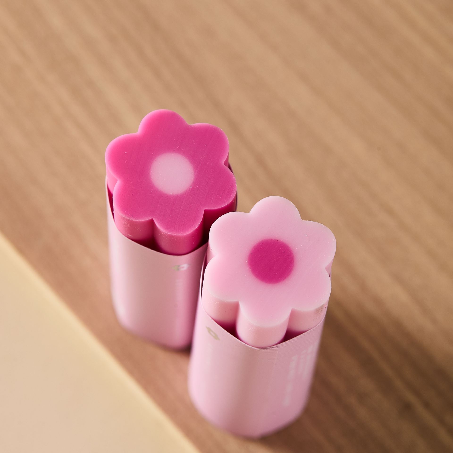 Gradiente PVC flor borracha material de estudio borracha de goma