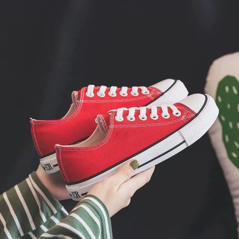 Cloth footwear, summer white shoes, universal sneakers, 2023, Korean style